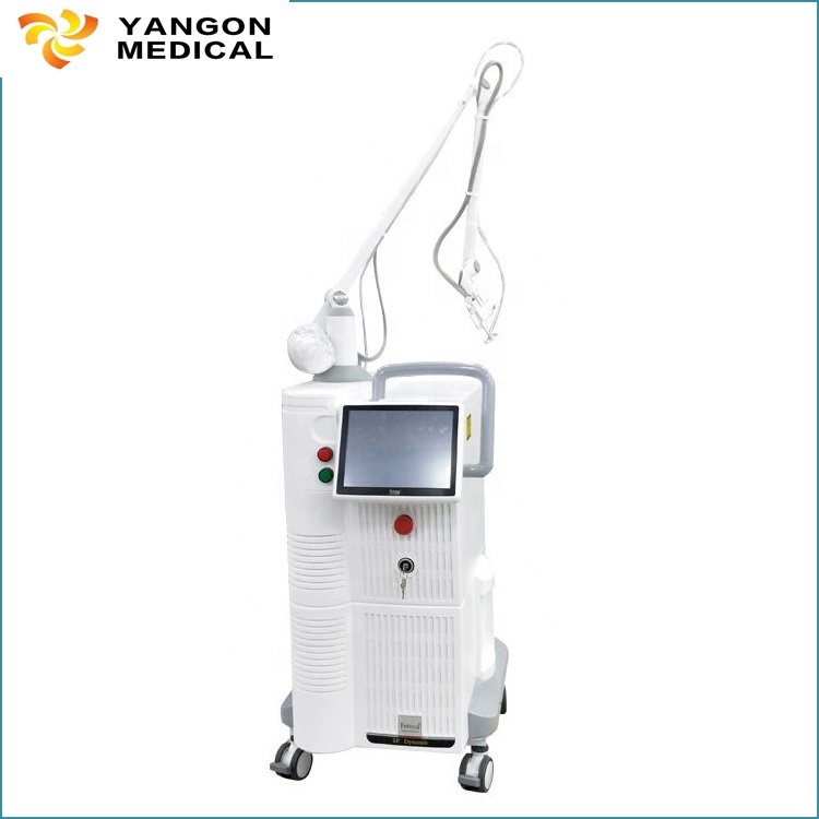 Blanco Circunferencia Parpadeo Fractional co2 laser machine for vaginal tightening and skin resurfacing
